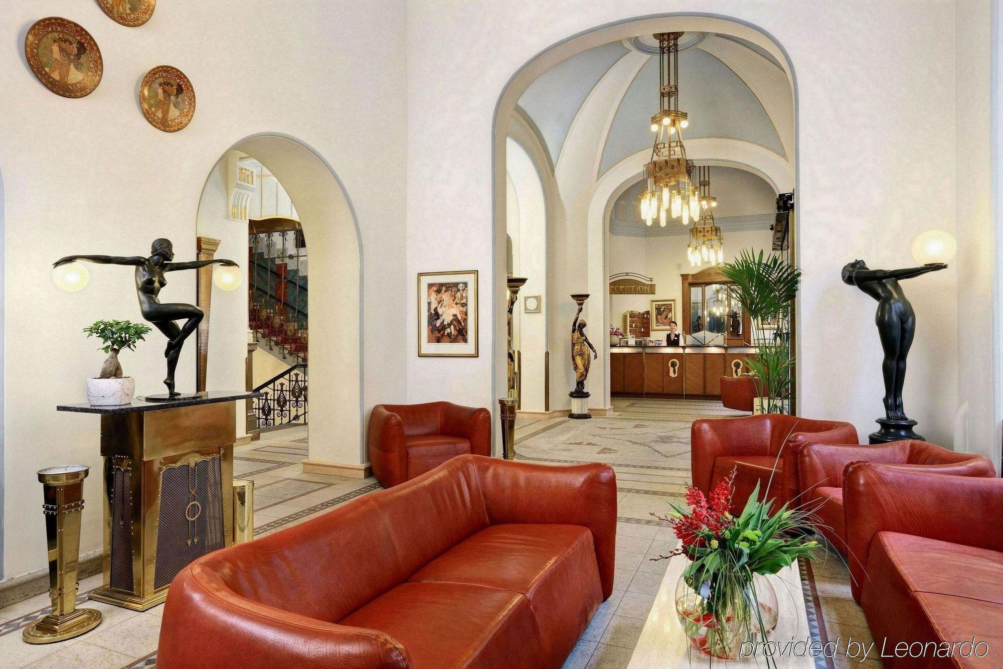 Hotel Paris Prague Interior photo Lobby